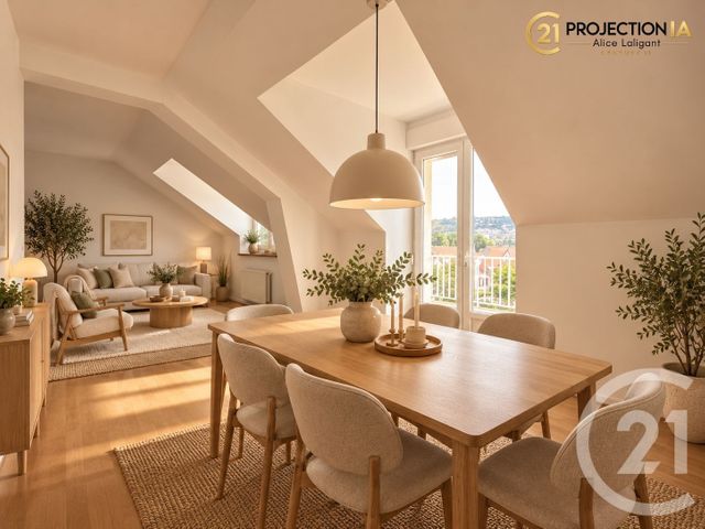 Appartement F3 à vendre - 3 pièces - 62.6 m2 - SENS - 89 - BOURGOGNE - Century 21 Martinot Immobilier
